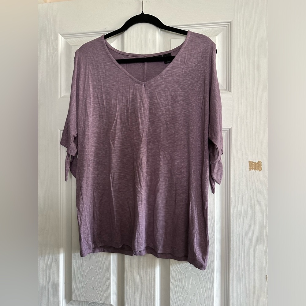 Short Sleeve Open Shoulder Shirt